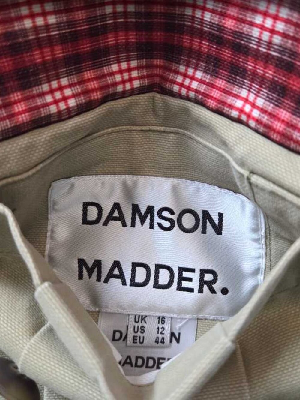 New 12 (UK 16) Damson Madder x Anthropologie reversible Marcelle barn jacket - Picture 7 of 13